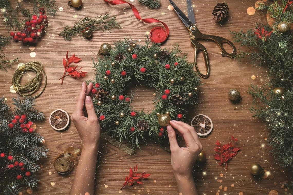 EVENT丨帶上DIY花環敲響圣誕的鈴鐘